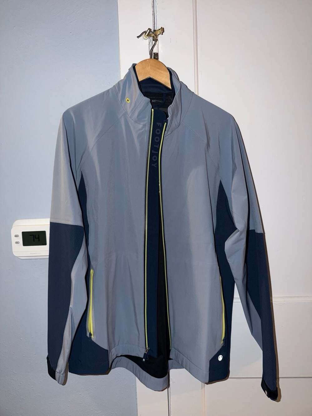 FootJoy HydroTour Waterproof Jacket Slate/Navy